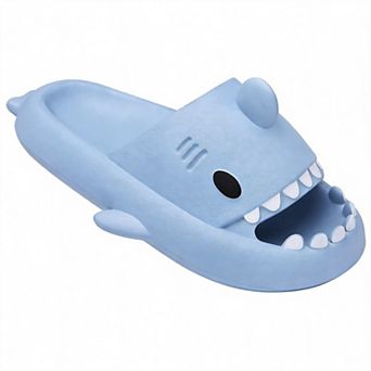 Shark Slides Cloud Slippers Anti-slip Beach Pool Shoes Thick Sole