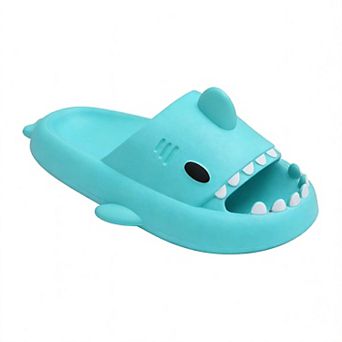 Shark Slides Cloud Slippers Anti-slip Beach Pool Shoes Thick Sole
