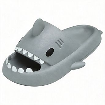 Shark Slides Cloud Slippers Anti-slip Beach Pool Shoes Thick Sole