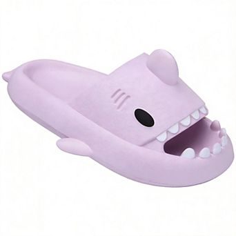 Shark Slides Cloud Slippers Anti-slip Beach Pool Shoes Thick Sole