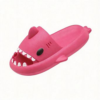 Shark Slides Cloud Slippers Anti-slip Beach Pool Shoes Thick Sole