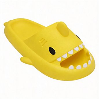 Shark Slides Cloud Slippers Anti-slip Beach Pool Shoes Thick Sole