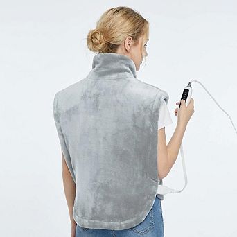 Heating Pad for Back Pain Relief, 33"x22" Weighted Full Body Heat Pad, Fast Heating, Auto Shut-Off