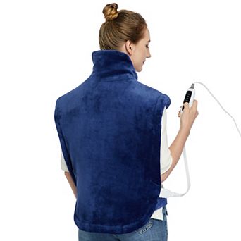 Heating Pad for Back Pain Relief, 33"x22" Weighted Full Body Heat Pad, Fast Heating, Auto Shut-Off