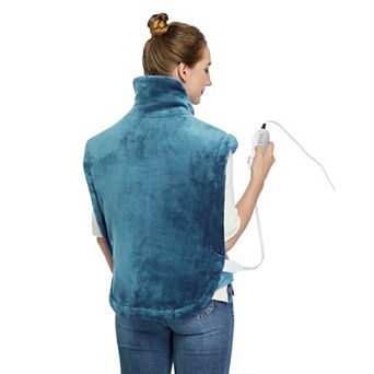 Heating Pad for Back Pain Relief, 33"x22" Weighted Full Body Heat Pad, Fast Heating, Auto Shut-Off
