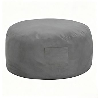 Flannel Memory Foam Bean Bag Couch with Removable Washable Cover for Adults Teens