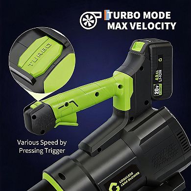 12" 2-in-1 Cordless String Trimmer & Leaf Blower Combo, Battery Powered Lightweight Weed Wacker