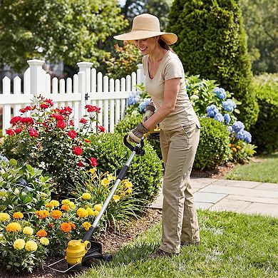 12" Cordless 2-in-1 String Trimmer & Leaf Blower Combo, Battery Operated Lightweight Weed Eater