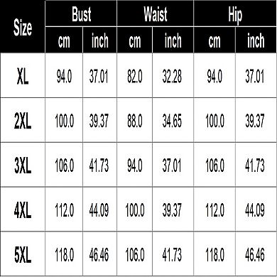 Plus Size One Piece Swimsuit Front Tie V Neck Tummy Control Modest Bathing Suit