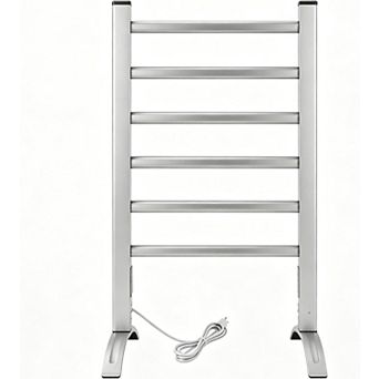 Electric Towel Warmer with Timer, Wall or Floor Standing for Bathroom