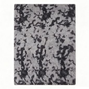 Abstract High Pile Area Rug Soft Thick Comfort Carpet for Bedroom Living Room Home Floor Decor