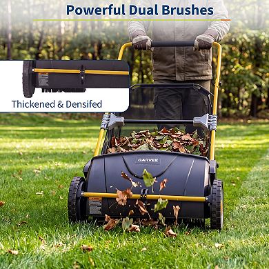 Manual Push Lawn Mower Hand-Powered Reel Grass Cutter