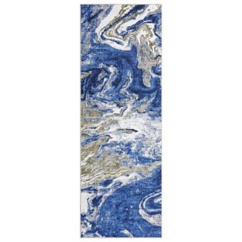 Area Rugs Modern Area Rug Abstract Area Rug Washable Non-Slip Carpet for Bedroom Accent Rug