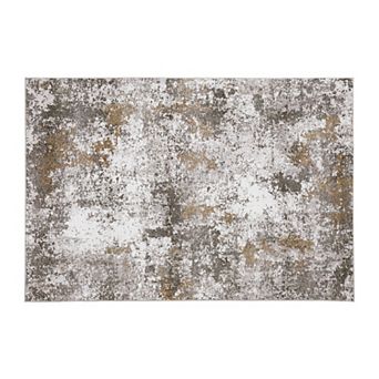 Washable Area Rug Modern Abstract Area Rug Non Slip Mark Resistant Carpet for Living Room Bedroom