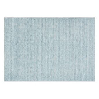 Modern Blue Area Rug Machine Washable Carpet for Bedroom Living Room Dining Room Office