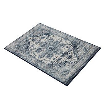 Area Rug for Living Room Machine Washable Rug Stain Resistant Rug Traditional Rug Vintage Carpet