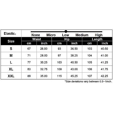 Women Leaf Printed Cargo Pants Wide Leg Jean Trousers