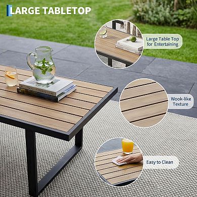 4-Piece Outdoor Conversation Sofa Set