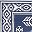 Dark Blue White
