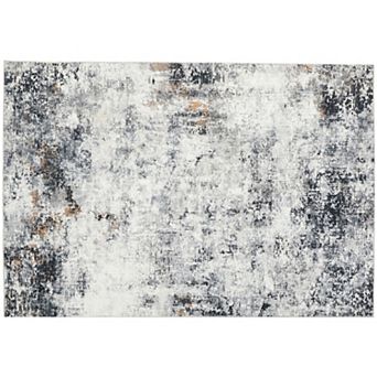 Modern Abstract Area Rug Machine Washable Collapsible Soft Carpet for Living Room Bedroom