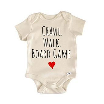 Crawl Walk Board Game Newborn Baby Onesie®