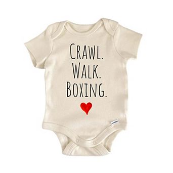 Crawl Walk Boxing Newborn Baby Onesie®
