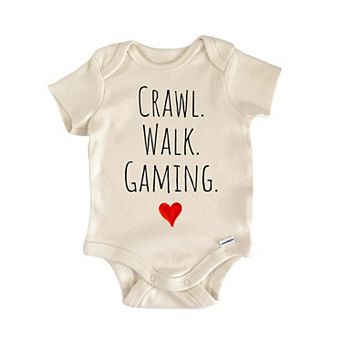 Crawl Walk Gaming Newborn Baby Onesie®
