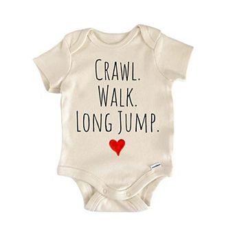 Crawl Walk Long Jump Newborn Baby Onesie®