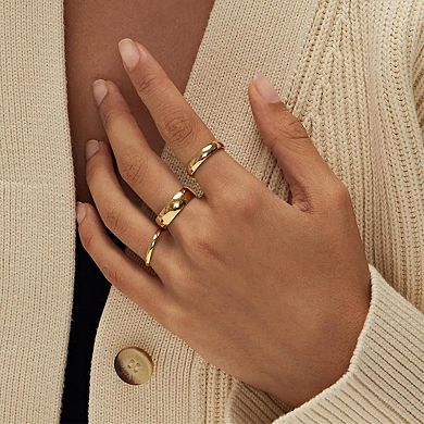 Dainty Midi Ring Pack Women