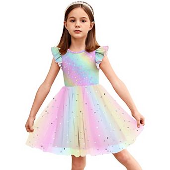 Arshiner Tulle Tutu Dress For Toddler Girls Baby Girl Plain Tutu Princess Party Sundress