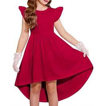 Arshiner Girls Wedding Guest Dress Easter Tween Summer Party Fancy Casual Dresses