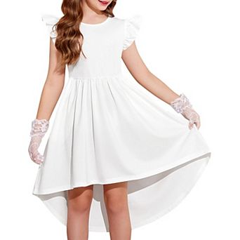 Arshiner Girls Wedding Guest Dress Easter Tween Summer Party Fancy Casual Dresses