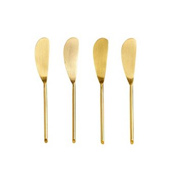 Thin Gold Small Spreader - Set of 4