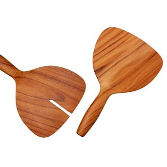 Teak Wide Serving Set