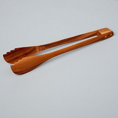 Teak Tongs - Large