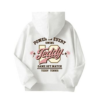 Arshiner Girls Tie Dye Sweatshirts Loose Casual Hoodies Long Sleeve Pullover Hooded Tops