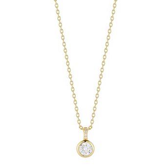Everyday by Sunkissed Mini Round Cubic Zirconia Pendant Necklace