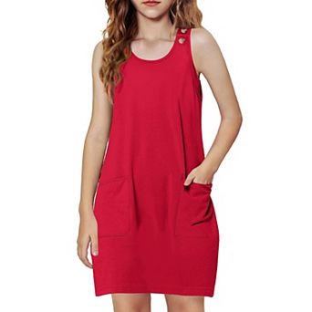 Arshiner Girls Dresses Summer Casual Kids Adjustable Straps Athletic Romper Dress With Shorts