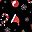 Black Christmas Print