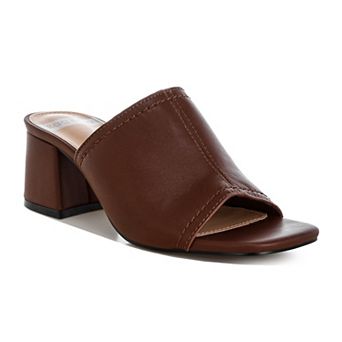 Rag & Co Wuling Women's Soft Leather Slip-On Heels