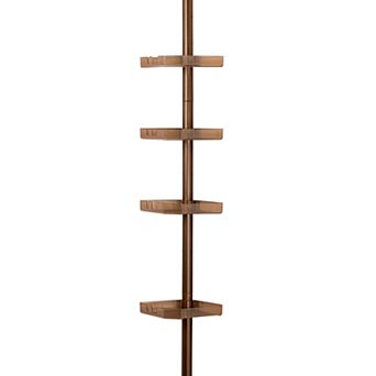 Bath Bliss 4 tier Tension Corner Shower Organizer Caddy