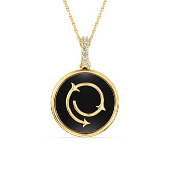 Harry Potter Sterling Silver Diamond Accent Reparo Pendant Necklace