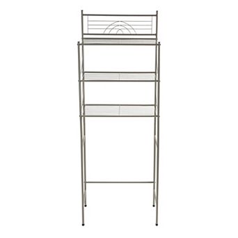 Bath Bliss 3 tier Freestanding Bathroom Space Saver Over Toilet Storage Organizer