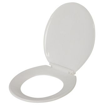 Bath Bliss Deluxe Plastic Round Toilet Seat