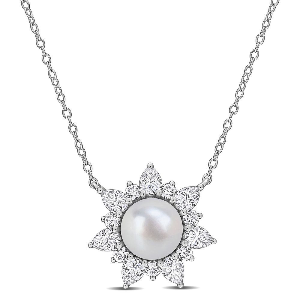 送料無料】 ステラ グレース レディース ネックレス・チョーカー・ペンダントトップ アクセサリー Stella Grace Sterling  Silver Blue Topaz Lab-Created White Sapphire & Freshwater Cultured Pearl  Pendant Multi/None Stella Grace Sterling Silver Lab-Created Blue ... 【送料無料】 ステラ グレース レディース ネックレス・チョーカー・ペンダントトップ アクセサリー Stella Grace Lab-Created Blue & White Sapphire Sterling Silver Twist Pendant Necklace Blue