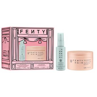 Fenty Hair The Bounce Besties 2 pc Mini Leave-In Conditioner Spray + Full Size Curl-Defining Cream Hair Gift Set