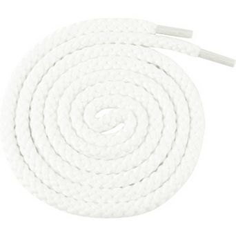 1 Pair Round Rope Thick Cotton Solid Shoelaces for Sneakers Shoe Strings 47.24"