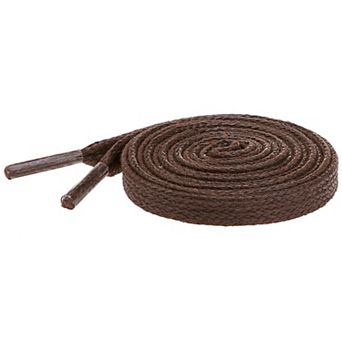 1 Pair Flat Shoe Laces Unisex Waxed Cotton Athletic Shoelaces Shoestring Sneakers 59.06"