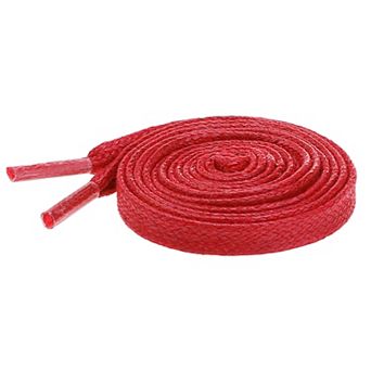 1 Pair Flat Shoe Laces Unisex Waxed Cotton Athletic Shoelaces Shoestring Sneakers 150cm/59.06"