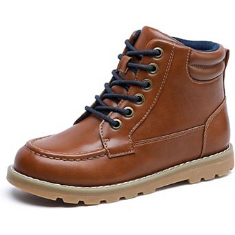 HOMEHOT Boys Ankle Boots with Side Zipper for Little/Big Kids